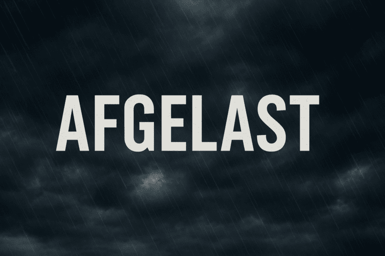 afgelast